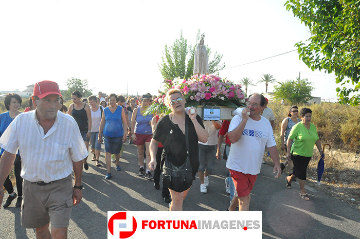 Romería de la Virgen de Fátima a las Peñas del año 2013 en Fortuna (Murcia)(Murcia) 